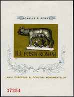 ** ROUMANIE - Blocs Feuillets - 119a, Louve Du Capitole, Non Dentelé - Autres & Non Classés