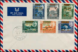 ADEN KATHIRI - Poste - Michel 116/21, Surcharge Noire, Sur Enveloppe Fdc. 15/2/67, Astronautes Américains - Aden (1854-1963)
