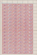 ** ARABIE SUD/E - Poste - Non émis, Feuille Entière Composite De 96 Timbres Dentelés, 3 Pays (Ajman, Umm Al-Qaiwain, Fuj - Otros & Sin Clasificación