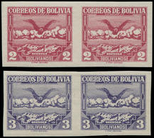 * BOLIVIE - Poste - 236/7, 2 Paires Non Dentelées: Condor - Bolivie