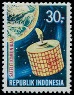 ** INDONESIE - Poste - 583, Non émis (fond Bleu Au Lieu De Lilas): 30r. Satellite - Indonésie