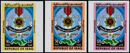 ** IRAK - Poste - 1023/25, Non Dentelés: Martyrs 1981 (Michel 1119/21) - Iraq