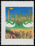 ** IRAN - Poste - 2117, Sans Impression Du Noir, (faciale Et Légende): Pétrole Abadan (+ Normal) - Iran