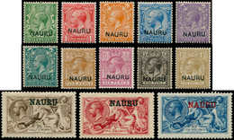 * NAURU - Poste - 1/14, (sauf 3), Très Frais, Le 14 Signé Brun - Nauru