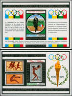 ** NICARAGUA - Blocs Feuillets - Michel 88/90, Complet, Or: Jeux Olympiques De Montréal 1976 - Nicaragua