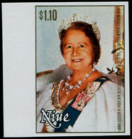 ** NIUE - Poste - 303, Non Dentelé, Bdf: 80ème An. Reine Mère Elizabeth - Niue