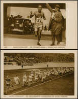 CP Jeux Olympiques - Poste - Pays-Bas, 2 CP (N) Officielles: Marathon, Jeux Olympiques De 1928 - Autres & Non Classés