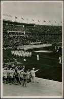 CP Jeux Olympiques - Poste - Allemagne, CP Noir Officielle (N): Inauguration Des Jeux Olympiques De 1936 - Autres & Non Classés