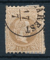 1867 Magyar Posta Romániában 15sld "(BUC)AREST" (44.000) (rövid Fogak / Short Perfs.) - Sonstige & Ohne Zuordnung