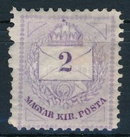 * 1874 2kr 11 1/2 Fogazással - Otros & Sin Clasificación