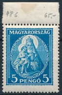 ** 1932 Nagy Madonna ívszéli 5P (ránc / Crease) - Sonstige & Ohne Zuordnung