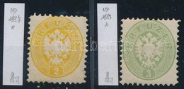 * 1864 2kr, 3kr újnyomatok Strakosch Azonosítással - Sonstige & Ohne Zuordnung