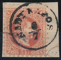 1867 5kr "NAGY K(A)POS" (Gudlin 300 Pont) - Other & Unclassified