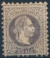(*) Magyar Posta Romániában 1867 25sld (papírelvékonyodás / Thin Paper) - Otros & Sin Clasificación