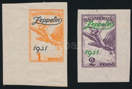 ** 1931 Zeppelin ívsarki Vágott Sor (100.000) - Sonstige & Ohne Zuordnung