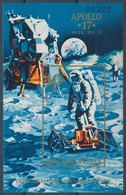 ** 1973 Apollo 17 Vágott Blokk (4.000) - Sonstige & Ohne Zuordnung