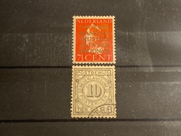 Holanda (servicio) Nº 15 Y 7 . Año 1940 Y 1884. - Unused Stamps