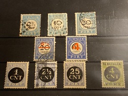 Holanda Nº 5, 7, 10, 25, 41, 69, 70 . Año 1881/1924. - Neufs