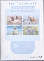 Németország 2007 Elsőnapi Lapok Teljes évfolyam Gyűjtőalbumban, Magas Katalógus érték!! - Sonstige & Ohne Zuordnung