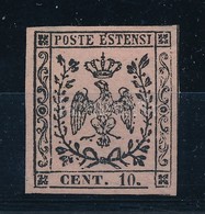 * Olaszország - Modena 1852 Mi 2 I. (Mi EUR 250.-) Garancia Nélkül / No Guarantee - Sonstige & Ohne Zuordnung