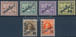 **, * Vatikán 1931 Portó 1-6 (a Drága érték **) (Mi EUR 200.-) - Otros & Sin Clasificación