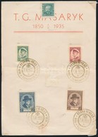 Csehszlovákia 1935 - Sonstige & Ohne Zuordnung
