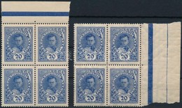 ** Szovjetunió 1926 Gyermeksegély 2 Klf Négyestömb Mi 314 Y + 314 Z (Mi EUR 120,-) - Sonstige & Ohne Zuordnung