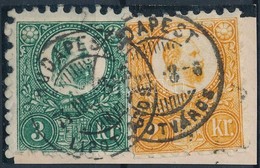 1871 Réznyomat 2kr+3kr "BUDAPEST-LIPÓTVÁROS" - Autres & Non Classés