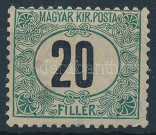 * 1903 Zöldportó 20f "A" - Other & Unclassified