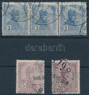 O 1913 Turul 2K Hármascsík + 2 X 5K - Other & Unclassified