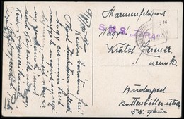 1918 S.M.S. Szent István Hadihajó Képeslap Hajópostával / Field Postcard "S.M.S. ZARA" - Otros & Sin Clasificación