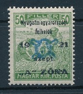 ** Nyugat-Magyarország II. 1921 Arató 50f Garancia Nélkül (18.000) - Otros & Sin Clasificación