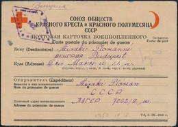 1950 Hadifogoly Levelezőlap - Other & Unclassified