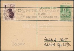 1949 Díjjegyes Levelezőlap Budapesti Vásár Reklámbélyegzővel - Sonstige & Ohne Zuordnung