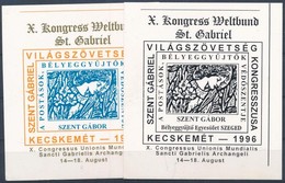 ** 1996 Szent Gábriel Világszövetség Kongresszusa Emlékív + Feketenyomat - Autres & Non Classés