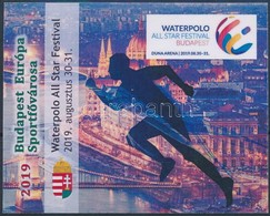** 2019 Budapest Európa Sportfővárosa, Waterpolo All Star Festival Emlékív - Sonstige & Ohne Zuordnung