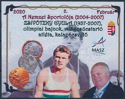 ** 2020 A Nemzet Sportolója Zsitkovszky Gyula Emlékív Olimpiai Bajnok, Világcsúcstartó Atléta, Kalapácsvető - Sonstige & Ohne Zuordnung