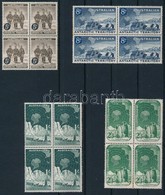 ** 1959 Antarktiszi Kutatóállomás Sor 4-es Tömbökben Mi 2-5 (rozsdafoltok / Stain) - Other & Unclassified