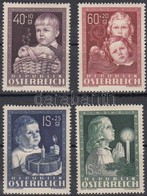 ** 1949 Gyermek Segély Sor Mi 929-932 - Sonstige & Ohne Zuordnung