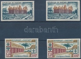 * 1960 Épületek Fogazott + Vágott Sor Mi 173-174 - Other & Unclassified