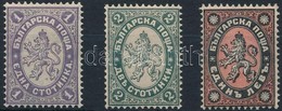 * 1886 Címer Sor Mi 25-27 - Other & Unclassified