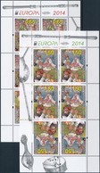 ** 2014 Europa CEPT Hangszerek Kisívpár Mi 5153-5154 - Sonstige & Ohne Zuordnung