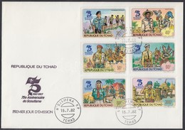 1982 Cserkész Sor FDC Mi 908-913 - Sonstige & Ohne Zuordnung