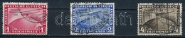 O 1933 Zeppelin Chicagofahrt Sor Mi 496-498 (Mi EUR 1000,-) - Sonstige & Ohne Zuordnung