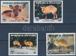 ** 1985 WW; Zebra-bóbitásantilop Sor Mi 881-884 - Other & Unclassified