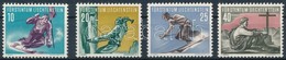 ** 1955 Sport (II) Sor Mi 334-337 - Sonstige & Ohne Zuordnung