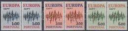 ** 1972 Europa CEPT Sor Párokban Mi 1166-1168 - Sonstige & Ohne Zuordnung