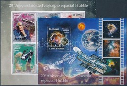 ** 2010 20 éves A Hubble űrtávcső Kisív Mi 4536-4541 + Blokk Mi 779 - Sonstige & Ohne Zuordnung