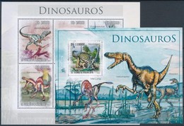 ** 2010 Dinoszauruszok Kisív Mi 4543-4548 + Blokk Mi 780 - Autres & Non Classés