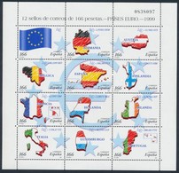 ** 1999 Az Euró Mint Fizetési Eszköz Teljes ív Mi 3466-3477 - Autres & Non Classés